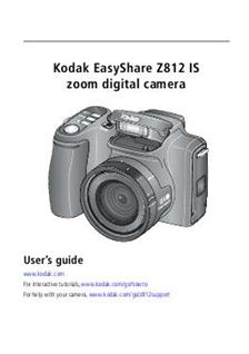 Kodak EasyShare Z 812 IS manual. Camera Instructions.